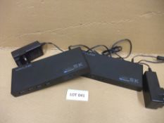 Two WavLink WL-UG69DK1 Ultra 5k Docking StationsPlease read the following important notes:- ***