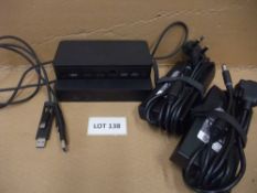 Two Dell D6000 Docking StationPlease read the following important notes:- ***Overseas buyers - All
