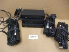 Three Dell D6000 Docking StationsPlease read the following important notes:- ***Overseas buyers -