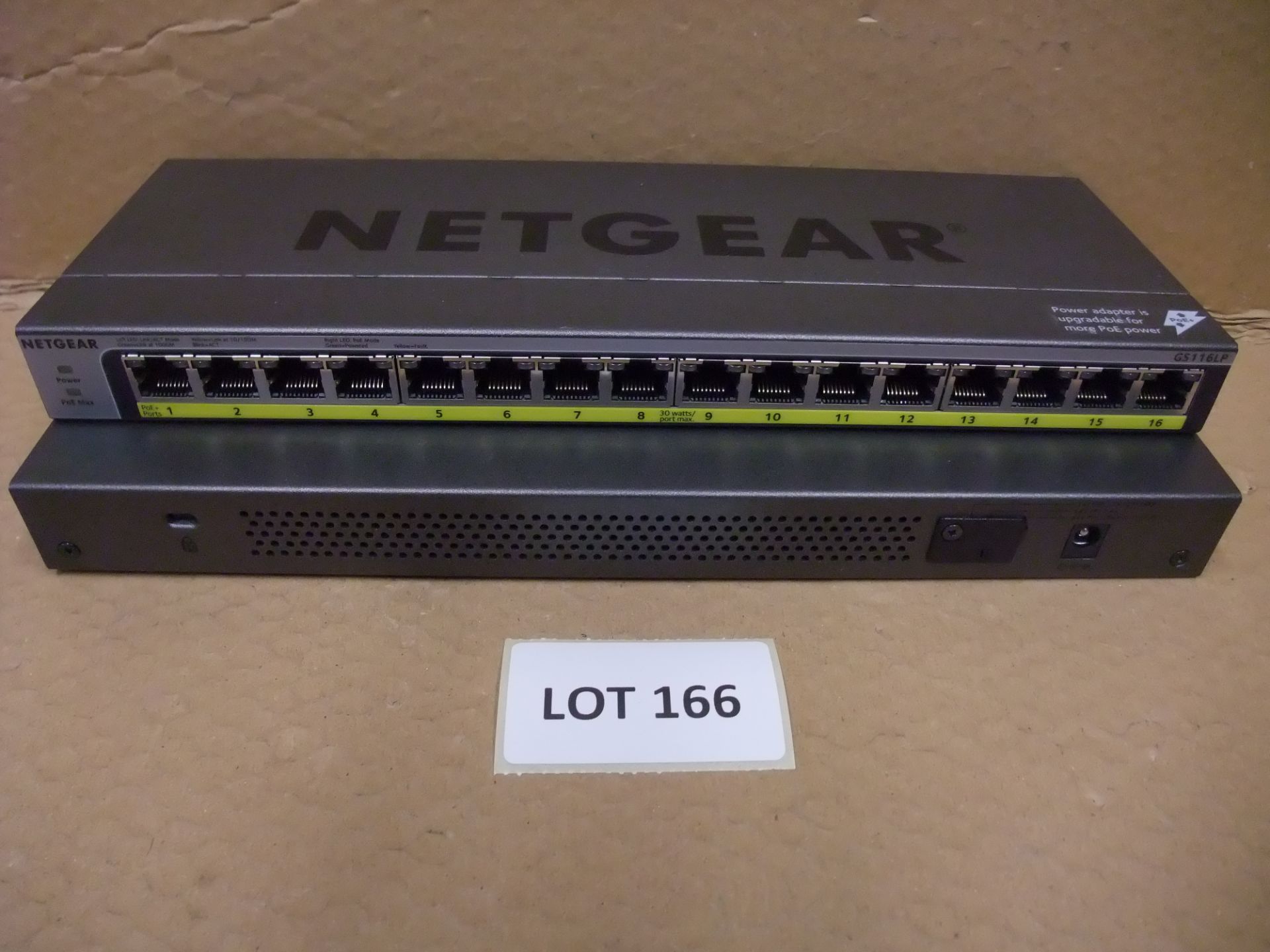 Two Netgear GS116PP 16-Port Gigabit High-Power PoE+ Switch with 90W PSUPlease read the following - Image 2 of 3