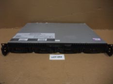 Netgear NAS ReadyNAS RNR-4C with 4x Kingston DC500M 3.84Tb SSD hard drivesPlease read the