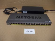 Netgear GS116PP 16-Port Gigabit High-Power PoE+ Switch with 200W PSUPlease read the following