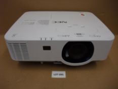 NEC P554U Projector, with ceiling mountPlease read the following important notes:- ***Overseas