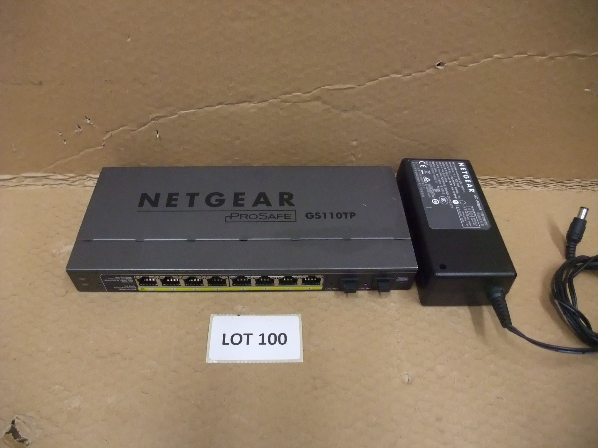 Netgear GS110TP Gigabit Smart Switch - 8 PoE Ports & 2 SFP PortsPlease read the following - Image 2 of 3