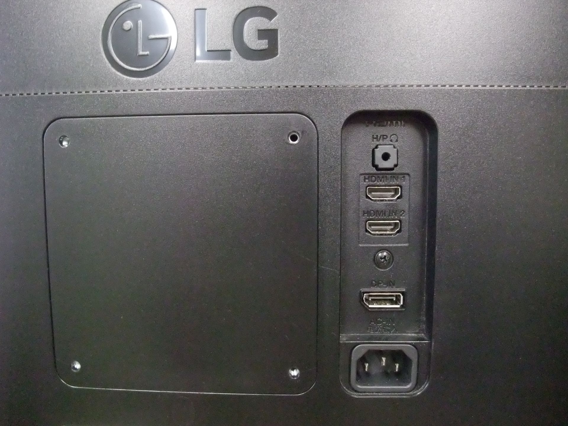 Two LG 24UD58-B 24in. monitors with twin deskmount monitor armsPlease read the following important - Image 3 of 4