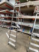 Eight Rise Folding Alloy Stepladder, Lot located 33-37 Carron Place, East Kilbride, North