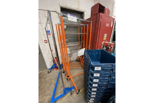 Six Mobile Garment Rails, Lot located 33-37 Carron Place, East Kilbride, North Lanarkshire, G75 0XS, - Image 2 of 2