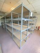 Ten Bays of Steel Stock Rack, up to approx. 1.8m x 600mm x 2.15m high, Lots Located Caledonia House,