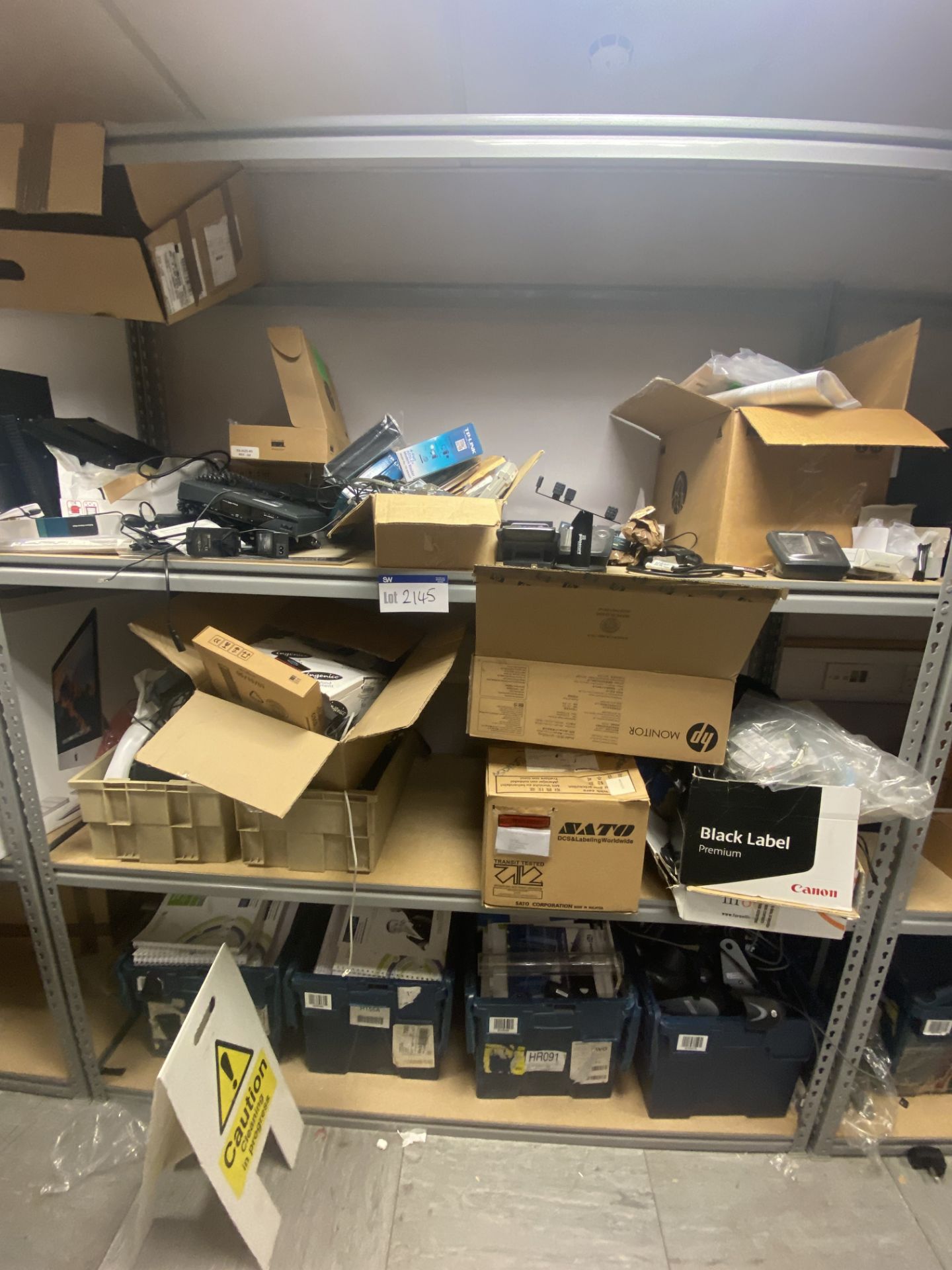 Quantity of IT Equipment, including switches, monitors, modem routers and cables, Lots Located