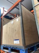 Packing Box, with contents including mainly steel cross bars and shelving panels, D062 (J0802),