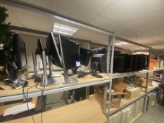 20 Flat Screen Monitors, as set out on rack, Lots Located Caledonia House, 5 Inchinnan Drive,