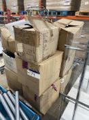 Plastic Hangers “M&Co”, in multiple cardboard boxes on pallet, Lot located 33-37 Carron Place,