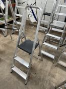 Youngman Three Rise Folding Alloy Stepladder, Lot located 33-37 Carron Place, East Kilbride, North