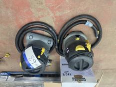 Two Karcher 1.527-411-0 Portable Electric Vacuums, each 230V, Lot located 33-37 Carron Place, East
