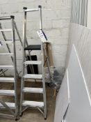 Five Rise Folding Alloy Stepladder, Lot located 33-37 Carron Place, East Kilbride, North