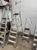 Clow Seven Rise Folding Alloy Stepladder, Lot located 33-37 Carron Place, East Kilbride, North