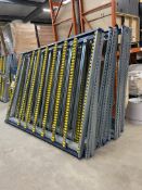 Mecalux Approx. 17 Racking Roller Feed Units, each approx. 2.7m x 2m, with four end frames, Lot
