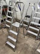 Four Rise Folding Alloy Stepladder, Lot located 33-37 Carron Place, East Kilbride, North