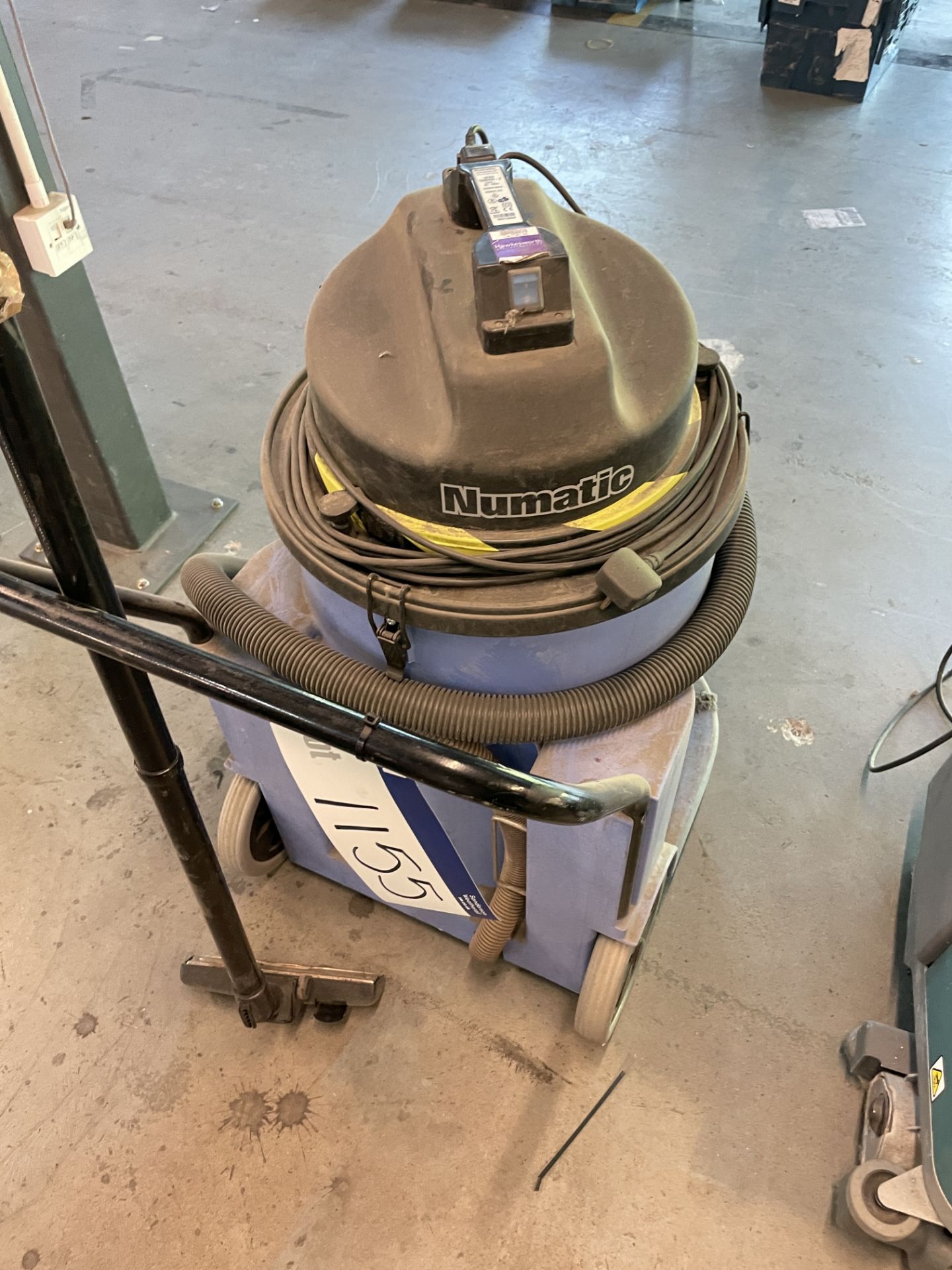 Numatic WVD1800DH-2 Portable Industrial Vacuum Cleaner, 230V, Lots Located Caledonia House, 5