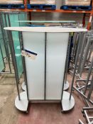 Two Double Sided Display Stands, each 1m wide, Lot located 33-37 Carron Place, East Kilbride,