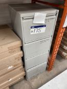 Steel Four Drawer Filing Cabinet, Lot located 33-37 Carron Place, East Kilbride, North