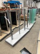 Three Assorted Mobile Display Stands, Lot located 33-37 Carron Place, East Kilbride, North