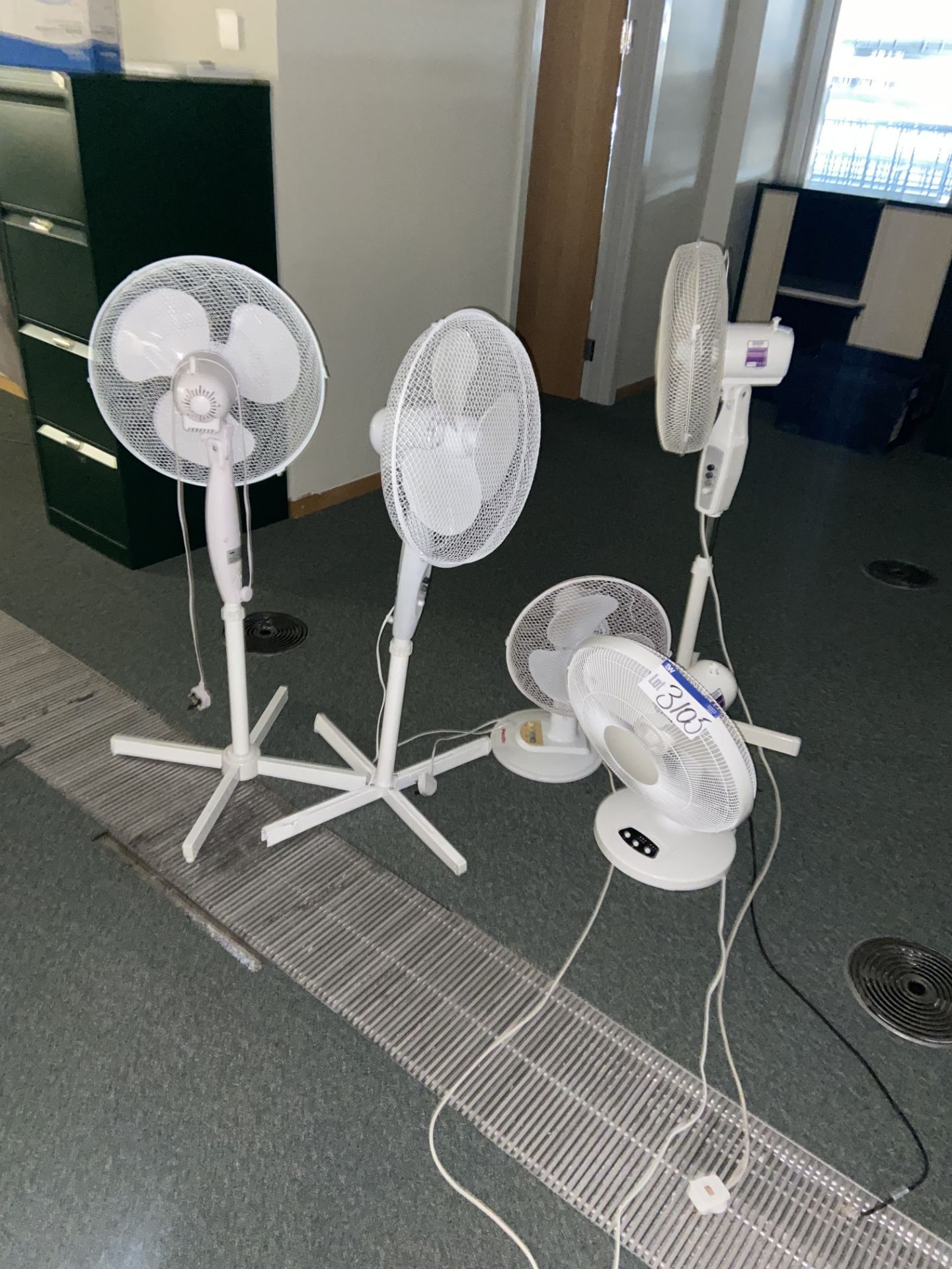 Lots Fans Five Assorted Fans, Lots Located Caledonia House, 5 Inchinnan Drive ...