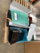Assorted Acrylic Panels, on pallet, Lot located 33-37 Carron Place, East Kilbride, North