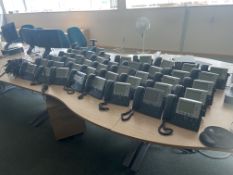 42 Cisco 7941IP Telephone Handsets, with assorted head sets, Lots Located Caledonia House, 5