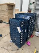 Approx. 40 Plastic Tote Bins, Lot located 33-37 Carron Place, East Kilbride, North Lanarkshire,