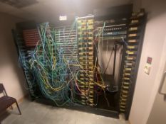 Three Server Cabinets, with contents including mainly switches, Lots Located Caledonia House, 5