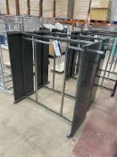 Two Display Stands, each approx. 1.34m wide, Lot located 33-37 Carron Place, East Kilbride, North