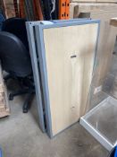 Two Mobile Plinths, each 600mm x 1150mm, Lot located 33-37 Carron Place, East Kilbride, North