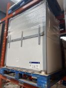 Steel Framed Product Box, with contents including stock rack shelving panels, C199 (J0784), Lot
