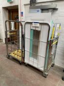 Stock Trolley, with residual contents, Lot located 33-37 Carron Place, East Kilbride, North