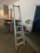 Five Rise Alloy Stepladder, with sack truck, Lots Located Caledonia House, 5 Inchinnan Drive,