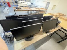 Mainly HP Monitors, as set out, approx. ten, understood to be mainly model S2331A, Lots Located