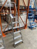 Youngman Six Rise Folding Alloy Stepladder, Lot located 33-37 Carron Place, East Kilbride, North