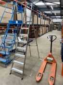 Eight Rise Folding Alloy Stepladder, Lot located 33-37 Carron Place, East Kilbride, North