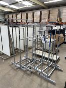 Six Assorted Mainly Mobile Garment Stands, Lot located 33-37 Carron Place, East Kilbride, North