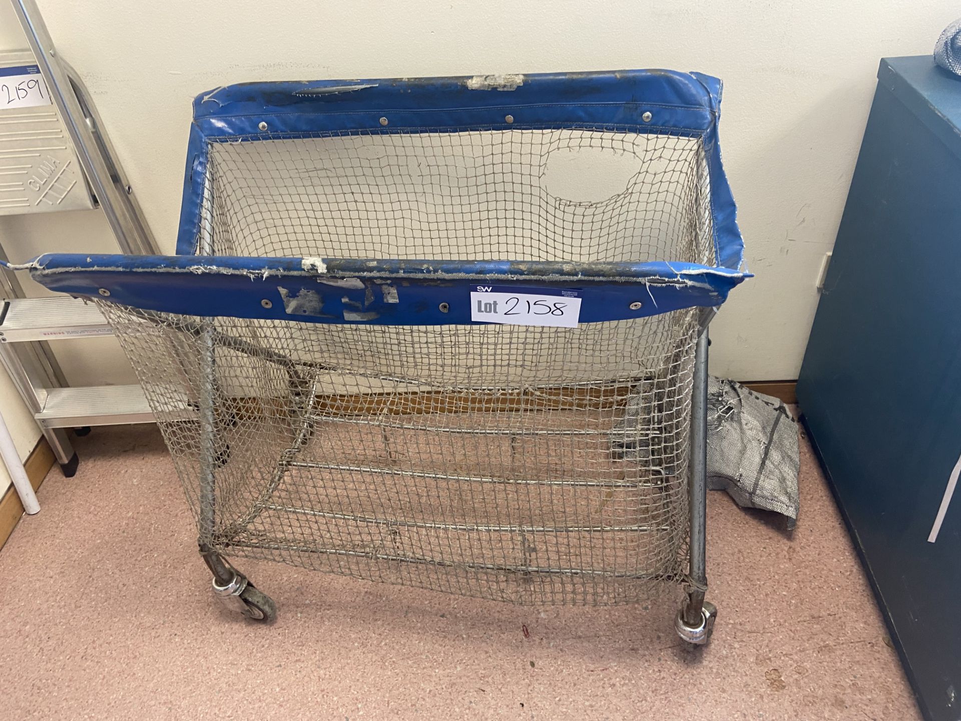 Netted Stock Trolley, Lots Located Caledonia House, 5 Inchinnan Drive, Inchinnan, Renfrew,