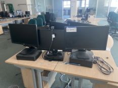 Six HP Flat Screen Monitors, Lots Located Caledonia House, 5 Inchinnan Drive, Inchinnan, Renfrew,