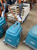 Tennant T1 Behind Scrubber Dryer, indicated hours 21.9, Lot located 33-37 Carron Place, East