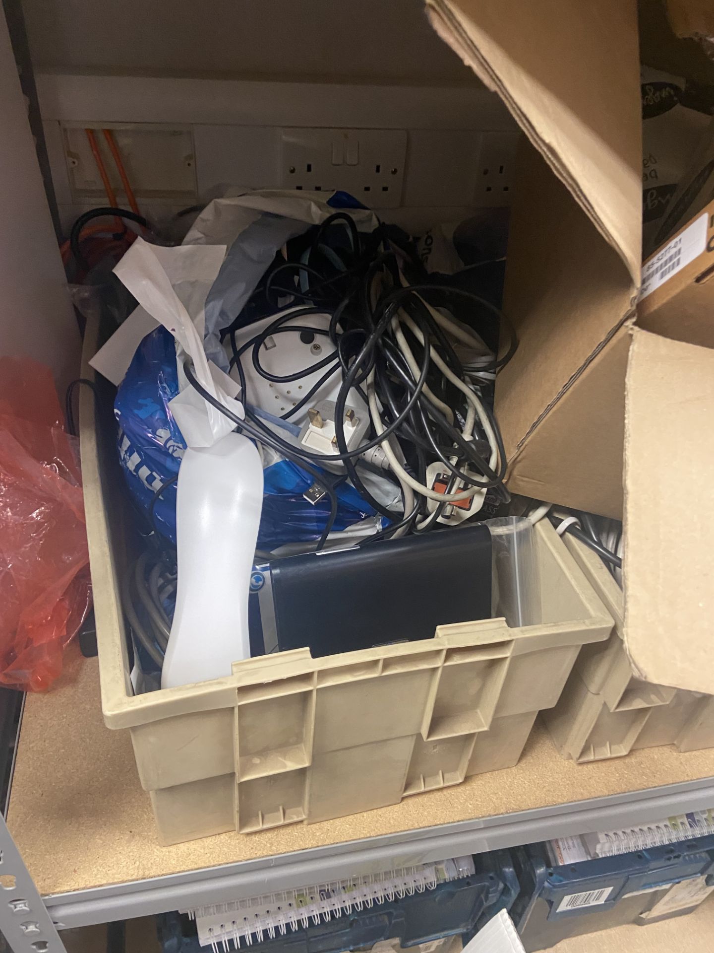 Quantity of IT Equipment, including switches, monitors, modem routers and cables, Lots Located - Image 4 of 4