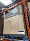 Steel Packing Box, with contents including hanging rails, C196 (J0793), Lot located 33-37 Carron