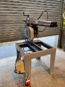 Maggi Junior 640 Radial Arm Saw, with Irax return spring, year of manufacture 2001Please read the