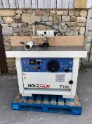 Holztech T120 Spindle Moulder, serial no. AB 150372, year of manufacture 2002, one 1/4in.