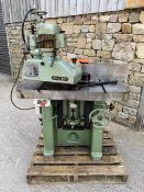 Wadkin EQ Spindle Moulder, serial no. EQ3524, with Holzher power feed unitPlease read the