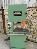 Griggio 6in. Bandsaw, serial no. 767, three phase, with tilt bedPlease read the following