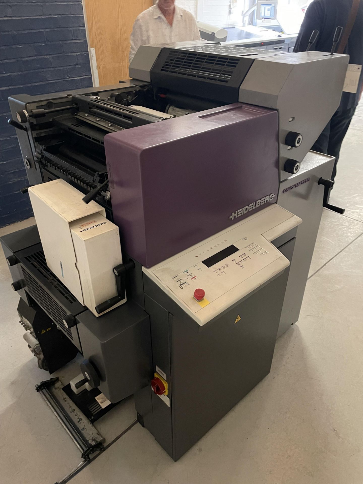 Heidelberg QM 46-2 Quickmaster Two Colour Printing Press, serial number 959872, year of - Image 3 of 7